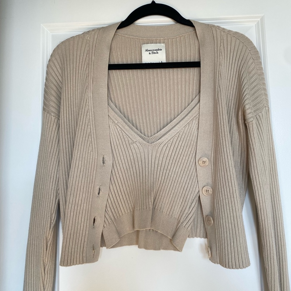 Abercrombie sweater tank set